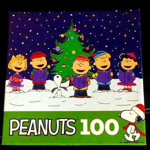 Peanuts Christmas 100 Piece Puzzle New
